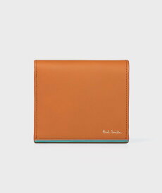 【SALE／30%OFF】Paul Smith 【公式】レイヤードストライプ 札入れ ポール・スミス　アウトレット 財布・ポーチ・ケース 財布 ブルー グリーン オレンジ ブラック【送料無料】