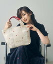 TOCCA 【大人百花コラボカラー有・WEB&一部店舗限定】LUCKY SHOWER CANVASTOTE キャンバス トートバッグ トッカ バッグ トートバッグ ホワイト ベージュ ブルー グレー ブラック パープル【送料無料】