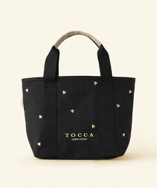TOCCA 【大人百花コラボカラー有・WEB&一部店舗限定】LUCKY SHOWER CANVASTOTE キャンバス トートバッグ トッカ バッグ トートバッグ ホワイト ベージュ ブルー ネイビー グレー ブラック パープル【送料無料】