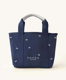 TOCCA 【大人百花コラボカラー有・WEB&一部店舗限定】LUCKY SHOWER CANVASTOTE キャンバス トートバッグ トッカ バッグ トートバッグ ホワイト ベージュ ブルー ネイビー グレー ブラック パープル【送料無料】