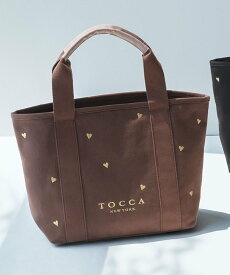 TOCCA 【大人気・新色登場・WEB&一部店舗限定】LUCKY SHOWER CANVASTOTE キャンバス トートバッグ トッカ バッグ トートバッグ ホワイト ブラウン ブラック ゴールド ブルー ネイビー グレー パープル【送料無料】