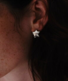 quip queint quip queint/trive star pierce フォブ アクセサリー・腕時計 ピアス シルバー【送料無料】