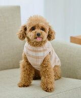【SALE／30%OFF】ROPE' PICNIC PASSAGE 【DOG】チェック柄シャギーベスト ロペピクニック ペット用品 ペ…