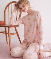 PEACH JOHN 【腹巻き付きで温活にも!】サーマルHARAマキパジャマ ピーチ・ジョン インナー・ルームウェア…