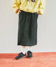 ベロアクシュイージースカート