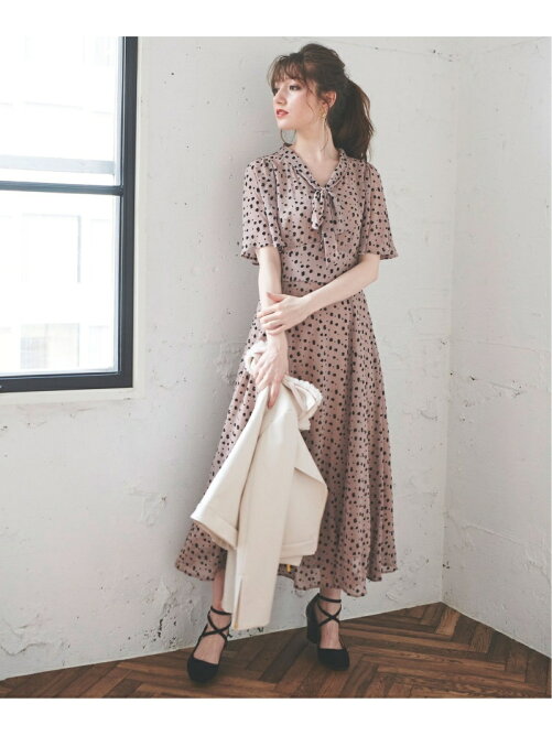 Noela レオパードフロッキーワンピース Rakuten Fashion 楽天ファッション 旧楽天ブランドアベニュー 3710