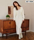 ZIPニットワンピース*ボレロSET
