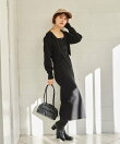 ZIPニットワンピース*ボレロSET