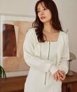 ZIPニットワンピース*ボレロSET