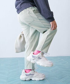 devirock 【イージーウォッシュ】乾燥機OK マチ付き テーパードパンツ スウェットパンツ 25AW デビロック パンツ ジャージ・スウェットパンツ グリーン グレー ブラック パープル