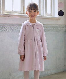 【SALE／50%OFF】ANY KIDS ジップアップワンピース エニィ ワンピース・ドレス ワンピース ネイビー パープル