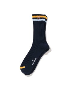A BATHING APE CHUNKY RIBBED CREW SOCKS �A �x�C�V���O �G�C�v �C���E���b�O�E�F�A �C�� �O���[ �l�C�r�[ �z���C�g