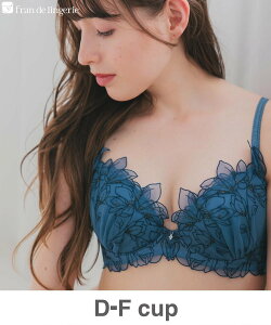 fran de lingerie �y�₩�ɗh���`���[���t�����[ ��������o�X�g���C�N �u�m�[�u���e�B�A���u��002�v �u���W���[ �t�����f�����W�F���[ �C���i�[�E���[���E�F�A �u���W���[ �p�[�v�� �u���b�N