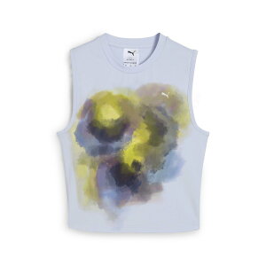 �ySALE�^48%OFF�zPUMA �E�B�����Y ���i �O���t�B�b�N �^���N�g�b�v YONA Graphic Top �v�[�} �g�b�v�X �m�[�X���[�u�E�^���N�g�b�v�y���������z