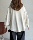 【WEB限定】ヘンリーネックフレアプルオーバー