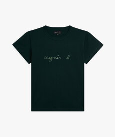 agnes b. FEMME SEI4 TS BRANDO Tシャツ アニエスベー トップス カットソー・Tシャツ グリーン【送料無料】