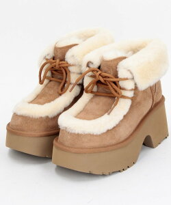 UGG WJ W ESMEE LACE UP 25AW t[NXXgA V[YEC u[c x[W uEyz