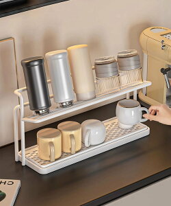 aimoha home aimoha home/二段式水切りラック カップスタンド アイモハ インテリア・生活雑貨 収納用品・棚・ラック ブラック ホワイト