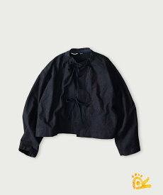 45R 【WEB限定】ONEONE 宝物のミリタリーボレロ フォーティファイブアール ジャケット・アウター その他のジャケット・アウター ブルー【送料無料】