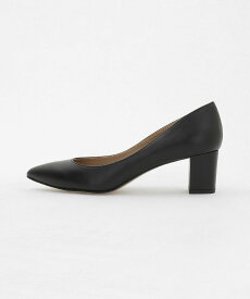 ODETTE E ODILE ポインテッドブロックヒール パンプス55↓↑ オデット エ オディール シューズ・靴 パンプス ブラック【送料無料】