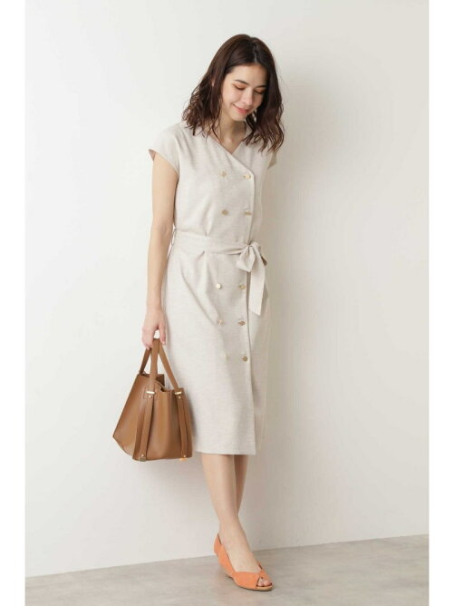 Natural Beauty Basic 洗える リネンライクカセットワンピース Rakuten Fashion 楽天ファッション 旧楽天ブランドアベニュー Ak8713