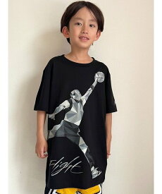 Jordan ジュニア(140-170cm) Tシャツ JORDAN(ジョーダン) JDB JUMPMAN HBR HEIRLOOM SS TE ルーキーユーエスエー トップス カットソー・Tシャツ ブラック ホワイト