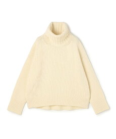 GALERIE VIE ファインウール タートルネックプルオーバー トゥモローランド トップス ニット ホワイト グリーン ベージュ ネイビー イエロー グレー ブラック パープル【送料無料】