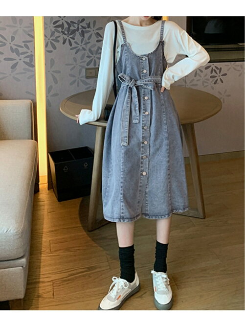 Grandeir Grandeir フロントボタンデニムジャンパースカート Rakuten Fashion 楽天ファッション 旧楽天 ブランドアベニュー Bn8714