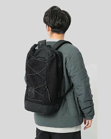 Snow Peak Double Face Mesh Back Pack スノーピーク バッグ リュック・バックパック ブラック【送料無料】