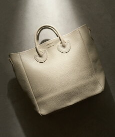 【SALE／3%OFF】YOUNG & OLSEN The DRYGOODS STORE YOUNG&OLSEN/EMBOSSED LEATHER D TOTE M セットアップセブン バッグ トートバッグ ベージュ ブラウン ホワイト グレー ピンク ブラック【送料無料】