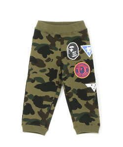 A BATHING APE 1ST CAMO PATCH PRINT SWEAT PANTS A xCVO GCv pc W[WEXEFbgpc O[ CG[yz