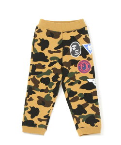 A BATHING APE 1ST CAMO PATCH PRINT SWEAT PANTS A xCVO GCv pc W[WEXEFbgpc O[ CG[yz