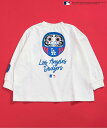 【SALE／20%OFF】BREEZE MLB JAPANダルマロンT エフオーオンラインストア トップス カットソー・Tシャツ ホワイト レッド ブルー