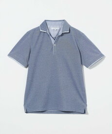 【SALE／50%OFF】a day in the life ダブルカラー スキッパー ポロシャツ＜A DAY IN THE LIFE＞ ユナイテッドアローズ アウトレット トップス ポロシャツ ホワイト ネイビー