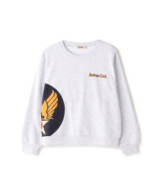 【SALE／50%OFF】AVIREX 《KIDS》CLASSIC CREWNECK SWEAT COWBOY/クラシック クルーネック スウェット カウボーイ アヴィレックス トップス カットソー・Tシャツ グリーン