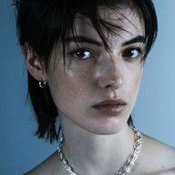 quip queint quip queint/star hoop pierce フォブ アクセサリー・腕時計 ピアス シルバー【送料無料】