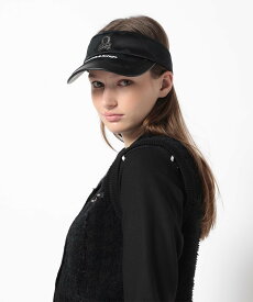 MARK & LONA Gauge Crystal Icon Visor ｜ MEN and WOMEN マークアンドロナ 帽子 サンバイザー ブラック ホワイト ブラウン【送料無料】