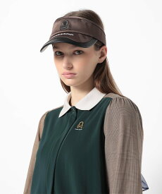 【SALE／20%OFF】MARK & LONA Gauge Crystal Icon Visor ｜ MEN and WOMEN マークアンドロナ 帽子 サンバイザー ブラック ホワイト ブラウン【送料無料】