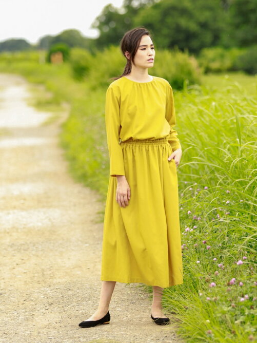 S Essentials アムンゼン ウエストゴムワンピース Rakuten Fashion 楽天ファッション 旧楽天 ブランドアベニュー 0716
