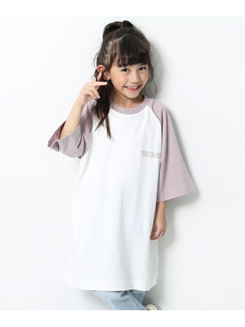 Devirock 7分袖ラグランワンピースデビロック 子供服 キッズ Rakuten Fashion 楽天ファッション 旧楽天ブランドアベニュー Ae3716