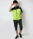 SOLEILDOR ソレイルドール ジャージ メンズ 上下 セットアップ パーカー クロップド パンツ メンズ ジョガー ルームウェア