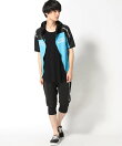 SOLEILDOR ソレイルドール ジャージ メンズ 上下 セットアップ パーカー クロップド パンツ メンズ ジョガー ルームウェア