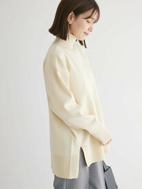 【SALE／59%OFF】Green Parks かるい ニットチュニック 24SS グリーンパークス トップス ニット ホワイト イエロー ブルー レッド