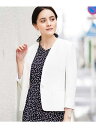 MK MICHEL KLEIN カラーレスジャケット エムケーミッシェルクラン コート/ジャケット【送料無料】