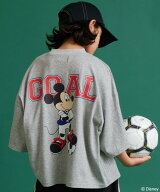 PAIRMANON STREET 【90-160cm】【Disney】サッカーデザイン半袖Tシャツ【PAIRMANON STREET】 ペアマノン …