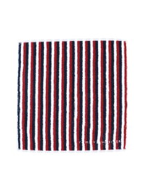 TOMMY HILFIGER (M)TOMMY HILFIGER(トミーヒルフィガー) TH STRIPE MINI TOWEL トミーヒルフィガー ファッション雑貨 ハンカチ・ハンドタオル レッド