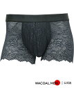 【SALE／10%OFF】WACOAL MEN ワコールメン 【レースボクサー】 ボクサーパンツ フロント快適グラマラス 前閉じ ワコールメン インナー・ルームウェア ボクサーパンツ・トランクス ホワイト