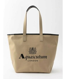 Aquascutum WOMEN 刺繍トートバック M アクアスキュータム バッグ その他のバッグ ベージュ【送料無料】