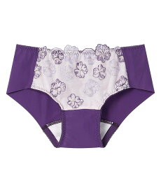 AMPHI BRAGENIC/花柄*レース サニタリーショーツ アンフィ インナー・ルームウェア ショーツ ブルー