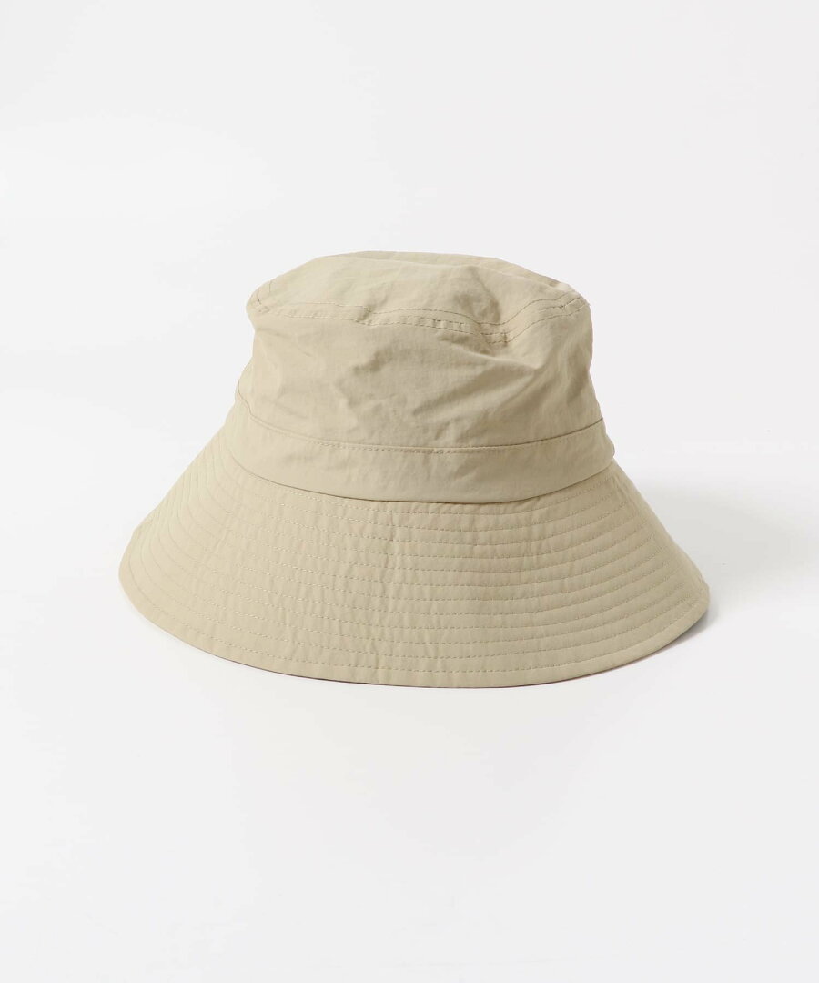 【SALE/20%OFF】SMELLY 『撥水/UVカット』サンシェードバケットハット スメリー 帽子 ハット ベージュ - メイン画像 18
